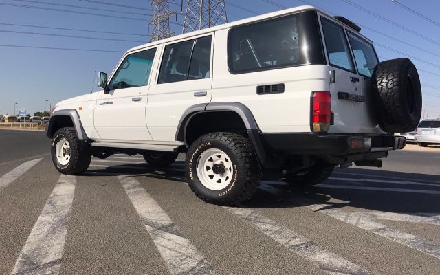 Used RHD Toyota Land Cruiser Hardtop LC76 4.5L Diesel 2012 Model